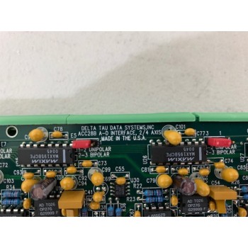 DELTA TAU Data System 602678-101 ACC28B A-D Converter Interface 2/4 Channel Axis Board 16-bit